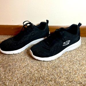 Skechers sneakers size 7.5 W.  Used, good condition.
